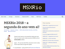 Tablet Screenshot of msxrio.com.br